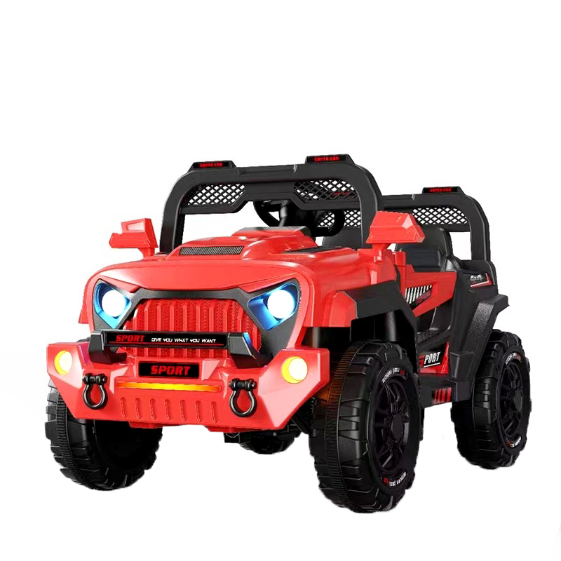 Rouge / blanc couleur électrique off - road vehicle TOY CAR