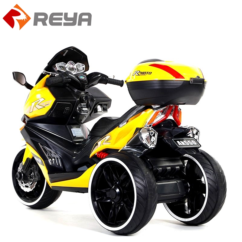 Police car 3 wheels motorcycle electric ride on toy car