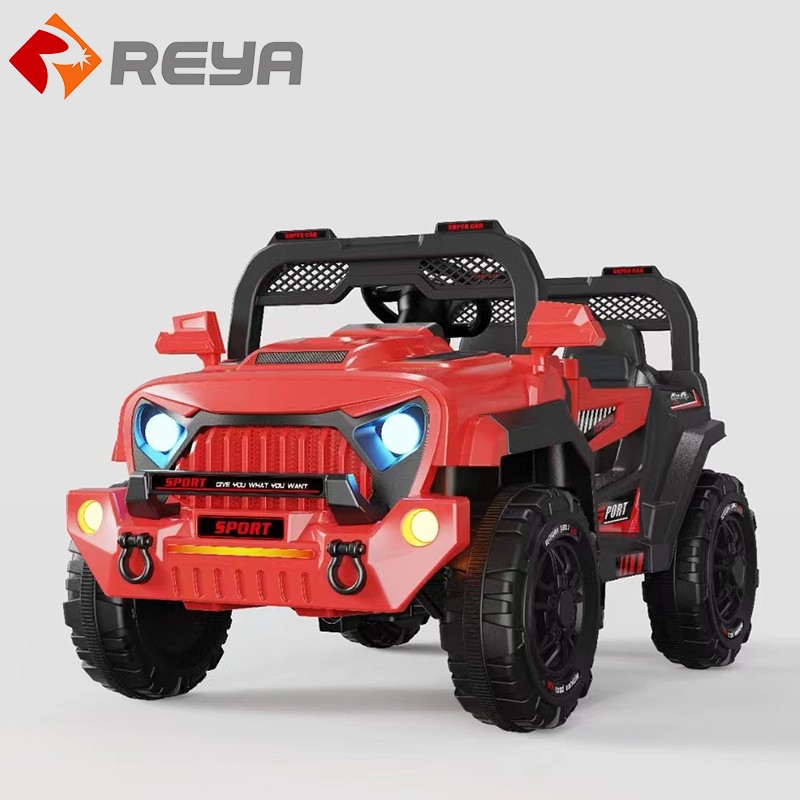 Rouge / blanc couleur électrique off - road vehicle TOY CAR