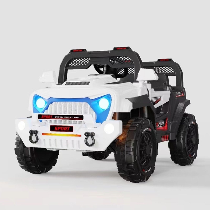 Rouge / blanc couleur électrique off - road vehicle TOY CAR