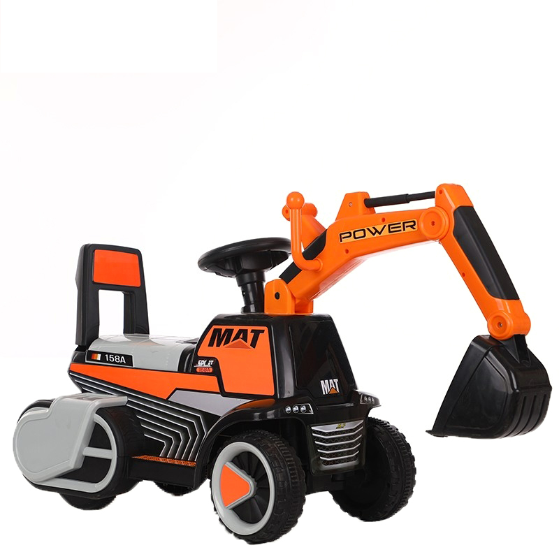 EV008 Best selling kid's electric digging car ride on toy car