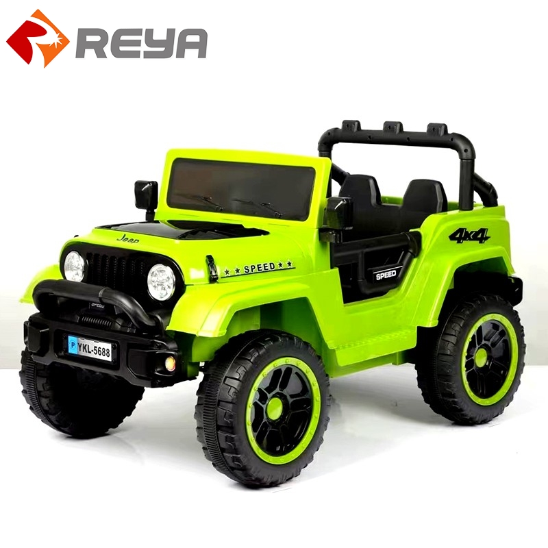 حار selling children ' electric car four-wheel remote control by toy car can sit in adult double child car