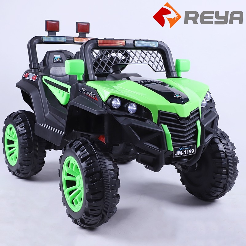 الطفل الكهربائية سيارة محرك مزدوج 4 wheels ride on electronic toy