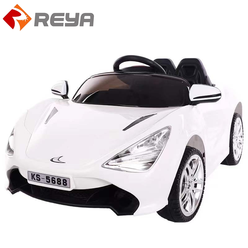 Children's electric car four wheel charging toy car dual drive baby children's bugs