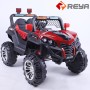 الطفل الكهربائية سيارة محرك مزدوج 4 wheels ride on electronic toy