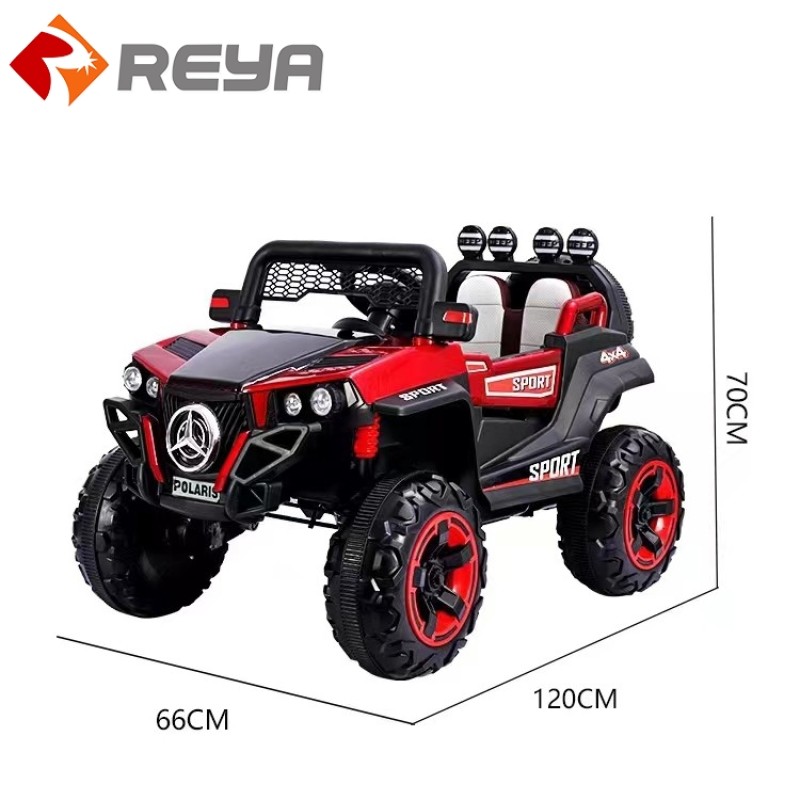 Rechargeable Children 's Electric Vehicle four - wheel Bluetooth remote control off - road to car children' s Riding toy