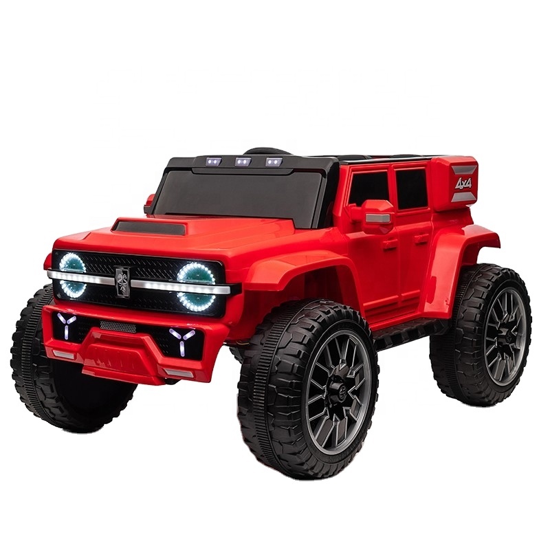 Children's electric car four wheel drive tank Children's electric toy car baby toy car