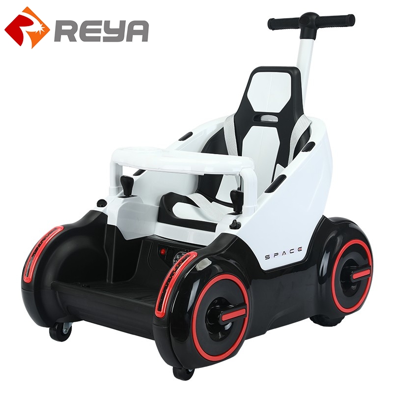 Manufacturers Direct Kids four - Wheeled remote control Light and Music ride on car