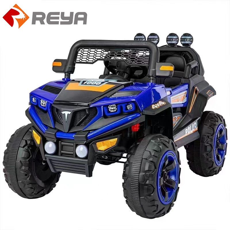 Four wheel off load vehicle 4 drive remote control swing charging toy car children's electric car can sit adult children's car