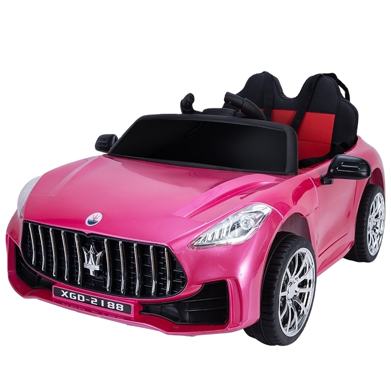 حار selling children ' electric car four-wheel remote control by toy car can sit in adult double child car