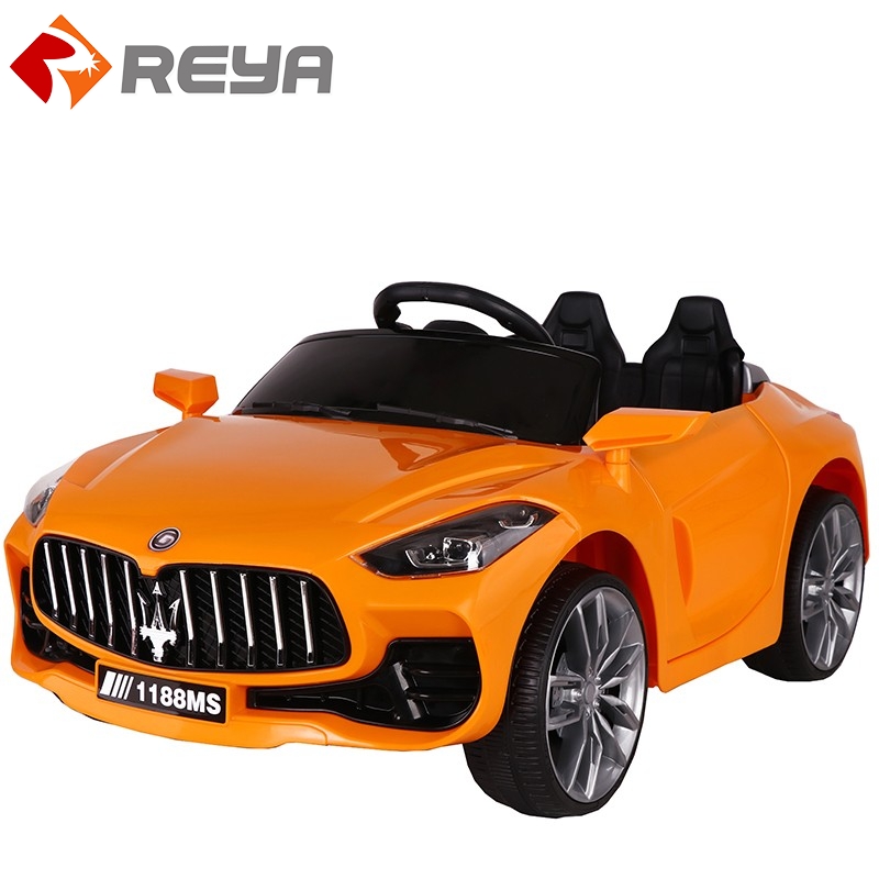 Novos Kids Carros Elétricos Quatro Rodas Remoto Double Drive Crianças Carros Elétricos Crianças Passeio no Carro