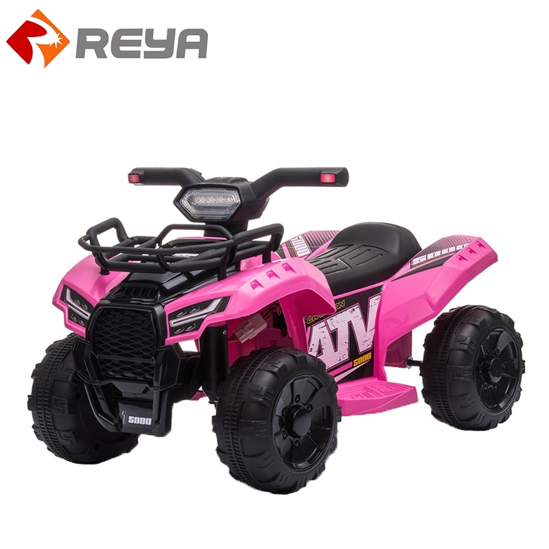 Kids ride on ATV car 6v Battery Powered Electric 4 - Wheeler 2 Speed Kid quad bike LED headlights