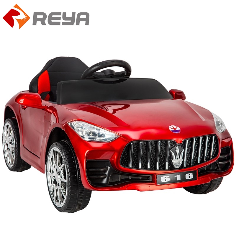 2023 bébé nouveau design Remote Control 6V double seat Kids Electric Car Ride on car Toy pour les enfants voitures populaires