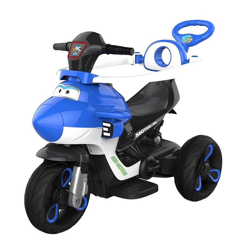 Kinder fahren auf Motorrad/elektrisches Fahrrad für 3-5 Kinder