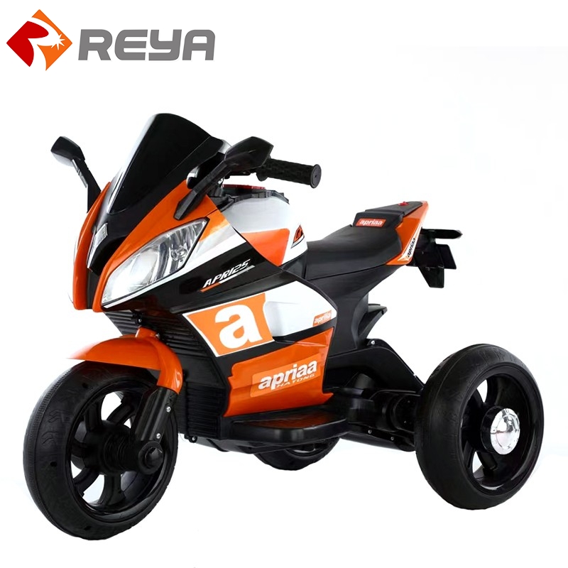 Children's electric motorcycle riding on the car between wheels motorcycle power battery children's motorcycle electric