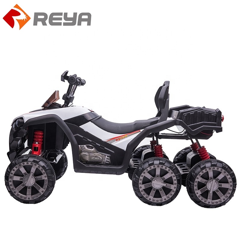 Min Kids Electric car multifuncional Light music Kids four Wheel toy car