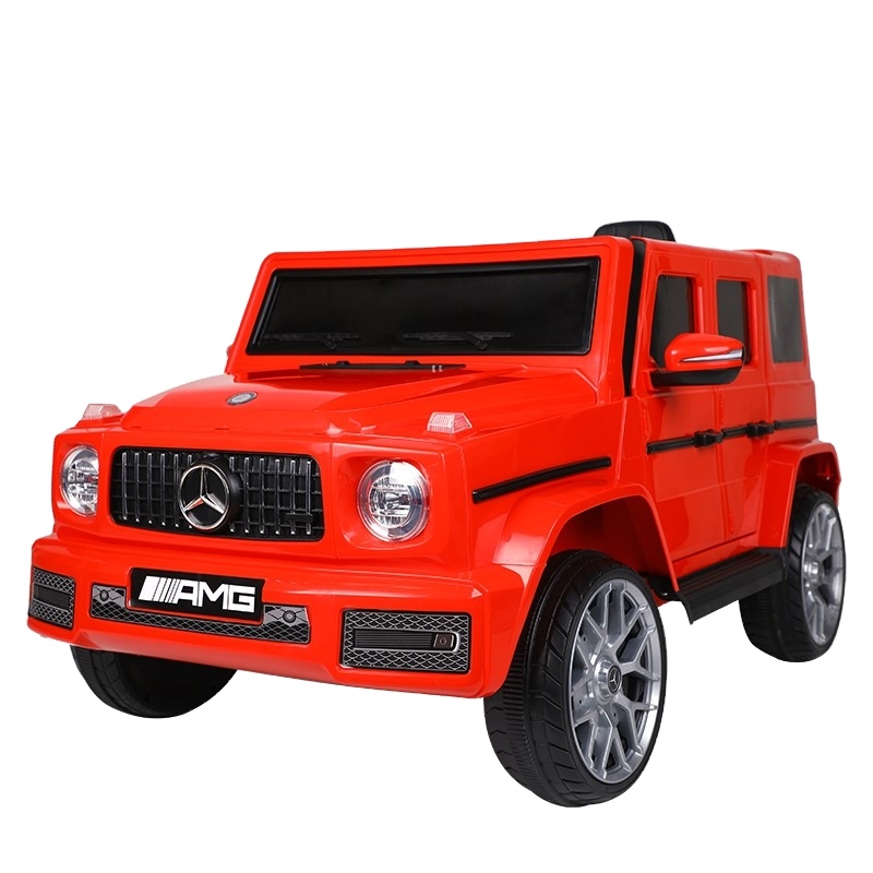 أعلى جودة Leather Seat Kids Toy Car 4WD Mini Electric Car مع الجبهة و rear LED