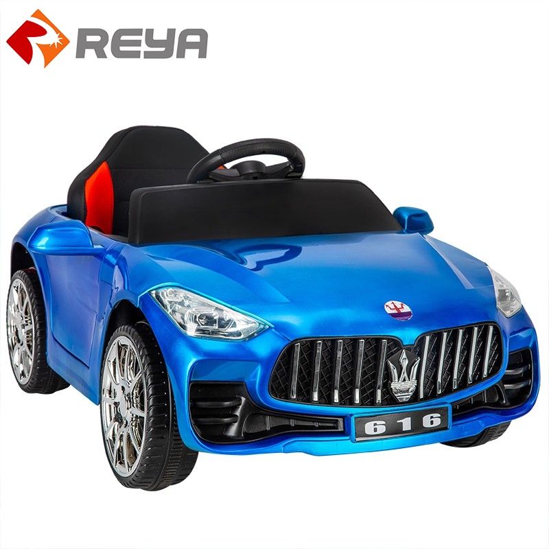 2023 baby New Design remote control 6v Double Seat Kids Electrical car ride on car toy for Kids popular Cars