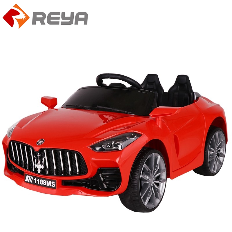 Novos Kids Carros Elétricos Quatro Rodas Remoto Double Drive Crianças Carros Elétricos Crianças Passeio no Carro