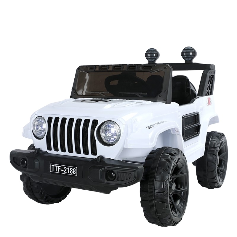 Kids Four Wheel Electric Toy Car Remote Control Ride on Car Drive Swing Double Seat Electric Car