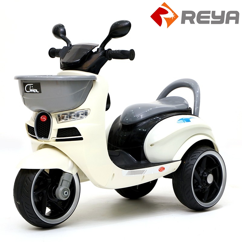 Multifunctional Cycle Motor Kids Toy Gift Children 4 Wheel Motorcycle with Battery Training Wheels