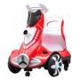 White big battery rechargeable with remote control four wheel motor ride on car electric car