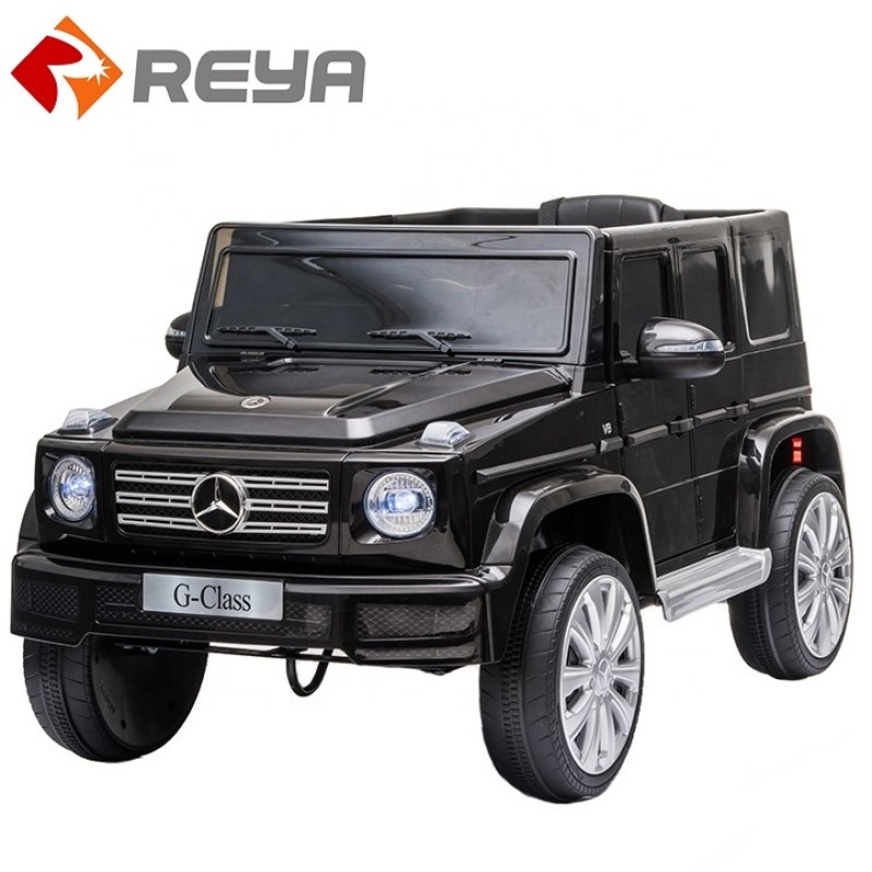 New Fashion Design Four Plastic Wheels Ride on Cars Operated Kids Electric Battery Car with Remote Control