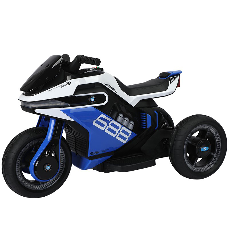 Enfants de moto électrique mâle et femelle Babies enfants tricycle Remote Control Dual Drive TOY CAR