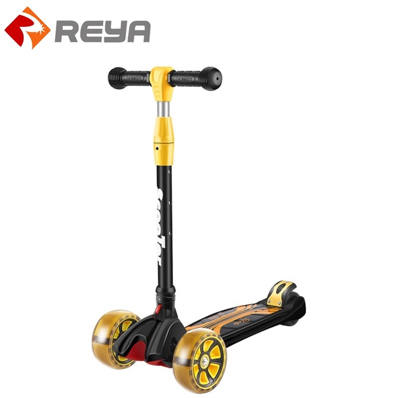 2023 Популярные дети Riding Kick Scooters Kids Sliding Foot Scooter со светодиодным светом