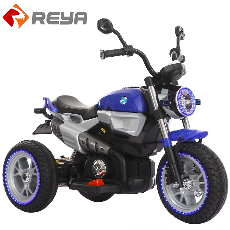 With Cell Phone Stand Kids Electric Three Wheeled Motorcycle Ride on Motorcycle Toy Car