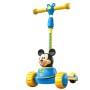 Mickey Kick scooter folding scooter children's car carton toy car luminous wheel