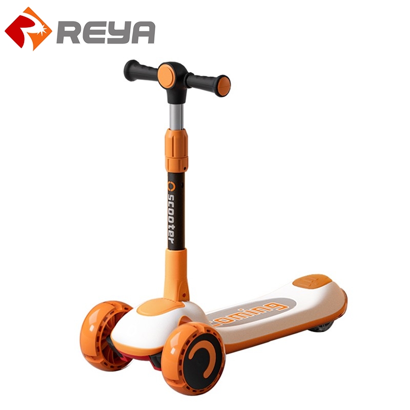 Новый стиль Kids Folding 3 Wheel Scooter Plastic Baby Scooter Детские школы