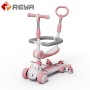 2023 Newest Design Foldable PU Wheels Kids Scooter Have Light for Baby Ride on Car