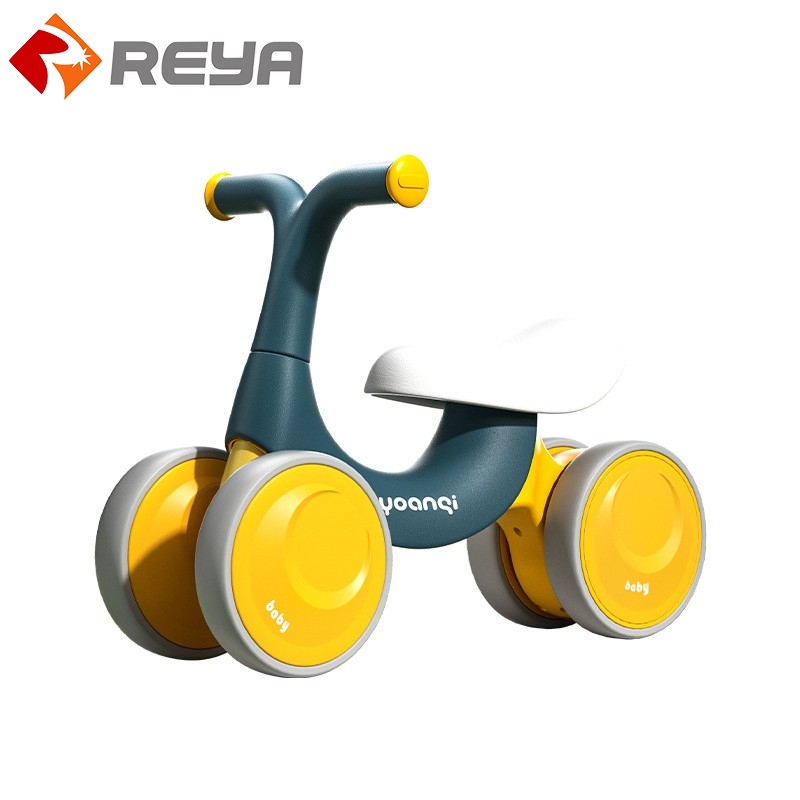 Roue LED Light Kick scooter foldable 2 en 1 Adjustable enfant scooter bébé avec siège pour enfants