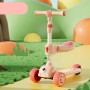 HX078 2023 Hot Selling Can Stand Can Sit 3 Wheels Cheep Trike Kick Kids Scooter