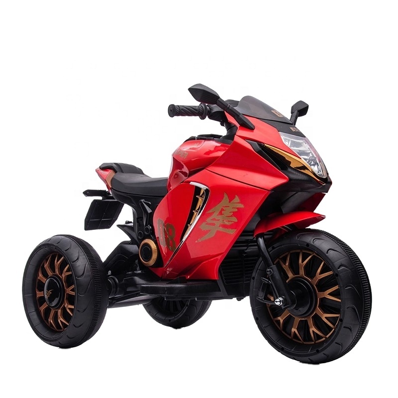 Enfants Motorcycle électrique garçon fille rechargeable tricycle bébé can sit TOY CAR Dual Drive Battery car