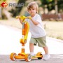 Wholesale Kids Toys Big Wheel with LED Customizable Kids Tricycle Children Kids Scooter