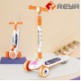 Factory Wholesale Folding Children 's Cheap Kick Scooter LED Light Wheels Kids' Scooters Pedal Scooter Kids