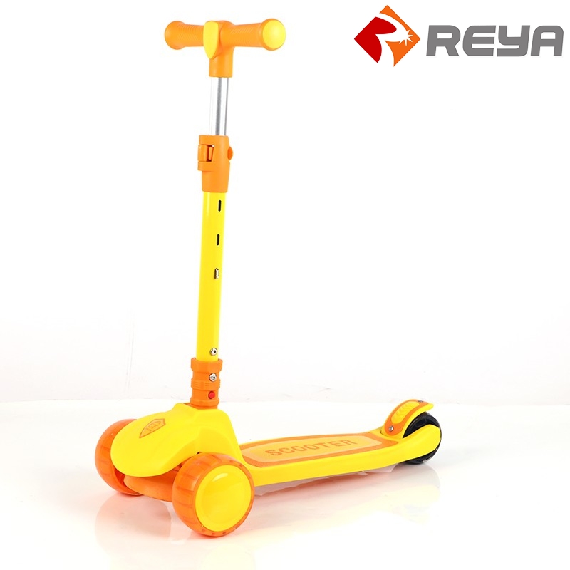 Hot Sale Kids Scooter 2 in 1 Folding Kick Scooter Baby Toy Mini Bike