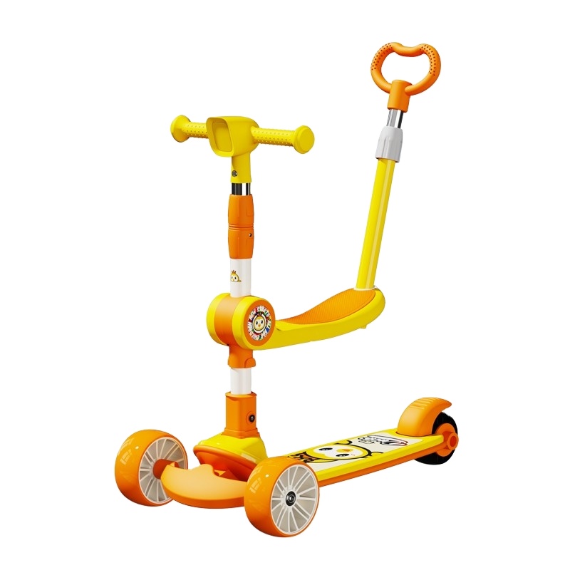 Wholesale Kids Toys Big Wheel avec LED customizable Kids tricycle enfants scooter