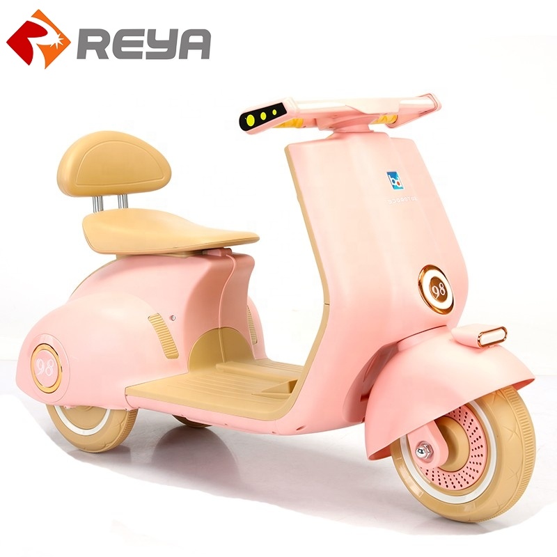 Factory Wholesale Ride on car 2 seater 12V Kids Electric Car musique motorbike pour enfants Ride on car