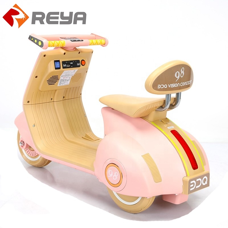 Factory Wholesale Ride on car 2 seater 12V Kids Electric Car musique motorbike pour enfants Ride on car