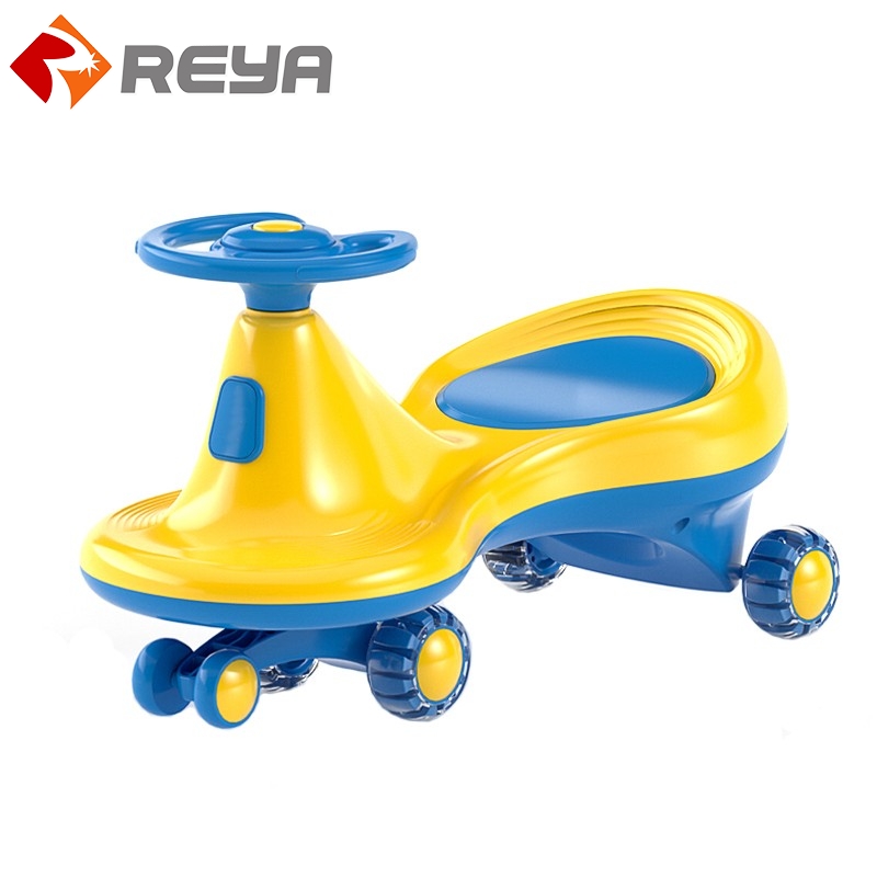 NN015 Children's Torsion Car Women and Men's Anti roll Music Baby Swinging New Torsion Car