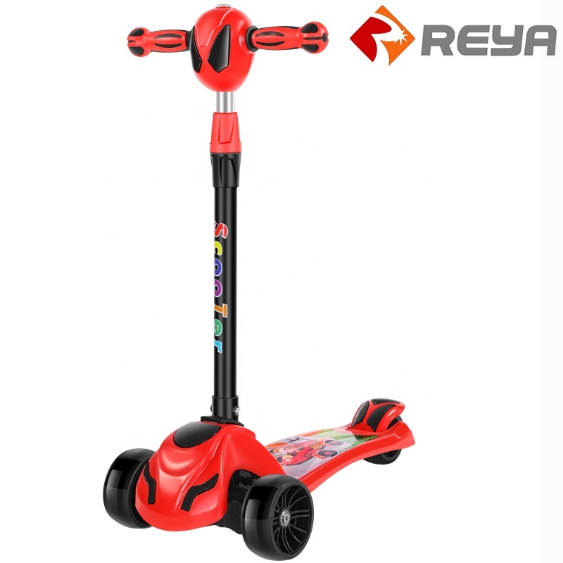 أفضل اختيار انخفاض الأسعار صندوق outdoor play 3 wheel with seat scooter kid for baby 2-7 years old