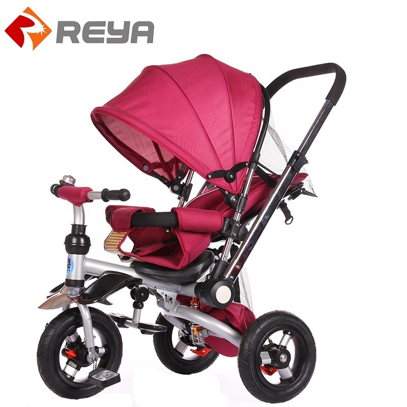 High Quality Baby Tricycle Kids Small Aluminum Space Wheel Children Folding Tricycle