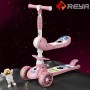 High Quality Best Sale Cheep Children Kids Child Baby Out Door 3 Three Wheels 2 in 1 Toys Kick Scooters For Girls And Boys Age 3