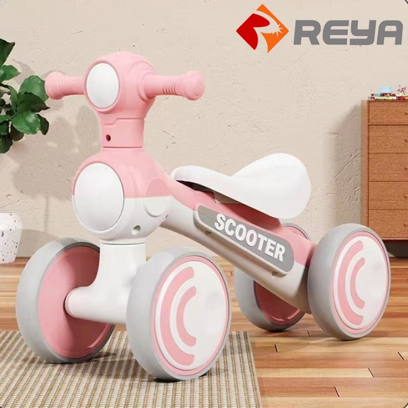 Wholesale Kids kick Scooter Three Wheel Toddler Skateboard Play Toys Balance Scooter