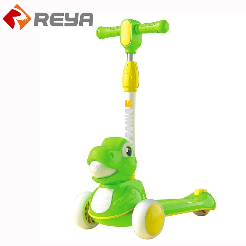 High Quality Best Sale Cheep Children Kids Child Baby Outdoor Three Wheels 2 In 1 Toys Kick Scooters Foot Scooter