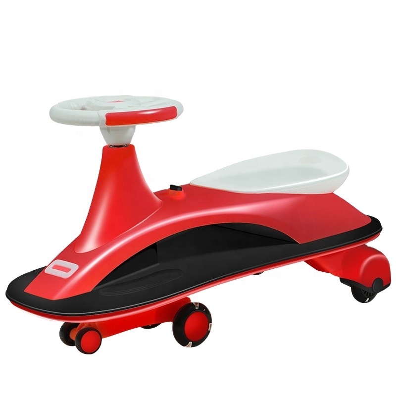 New torsion car silent flash wheel 1-3 years old boys and girls baby park children's torsion car