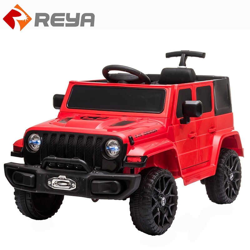 Enfants Electric Four Wheel off Road véhicule 1 à 5 ans old boy Baby can ride in a double four - Drive rechargeable car